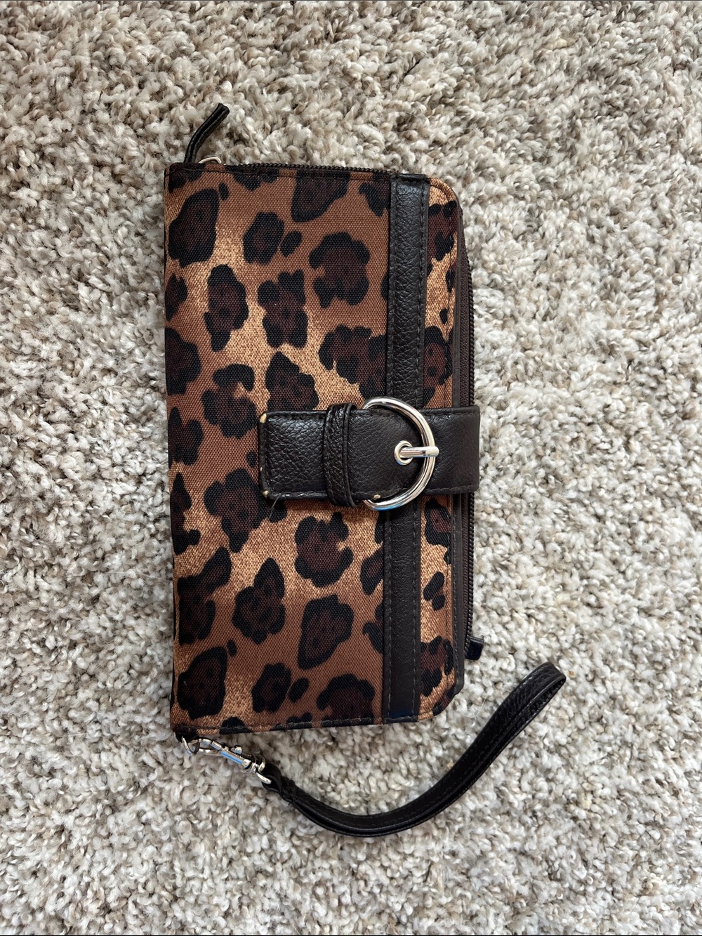 Cheetah Print Wristlet